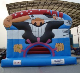 T2-1561 Cướp biển Inflatable Trampoline