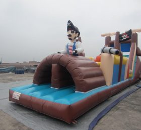T7-249 Khóa học vượt chướng ngại vật Pirate Inflatable