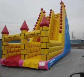 T8-1337 Trẻ em phổ biến Jumbo Jumping Castle Slide Trượt bơm hơi lớn