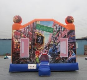 T2-3095 Disney Zootopia Inflatable Trampoline
