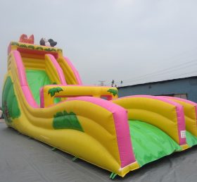 T8-275 Jungle Theme Inflatable Trượt khô cho trẻ em và người lớn