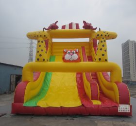 T8-1409 Jungle Theme Inflatable Trượt khổng lồ