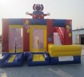 T2-130 Happy Joker Inflatable Trampoline