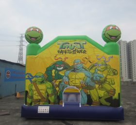 T2-2589 Ninja Rùa Inflatable Trampoline