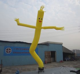 D2-91 Inflatable ống màu vàng nam vũ công không khí