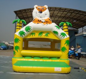 T2-2718 Jungle Theme Inflatable Trampoline