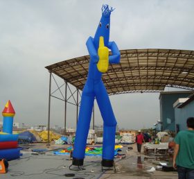 D2-114 Đôi chân Inflatable Air Dancer Tubular Man cho các hoạt động ngoài trời