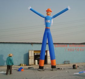 D2-24 Air Dancer Inflatable ống Man cho quảng cáo