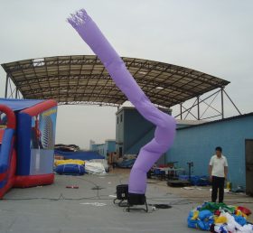 D2-3 Air Dancer Inflatable Purple Tube Man Quảng cáo