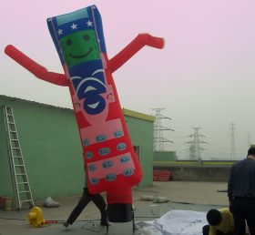 D2-48 Air Dancer Inflatable điện thoại di động ống quảng cáo người đàn ông