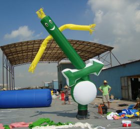 D2-52 Air Dancer Inflatable ống xanh quảng cáo người đàn ông