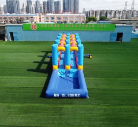 T8-546 Ngoài trời 12 mét Slide Nước Inflatable Trò chơi Hoạt động cho Trẻ em