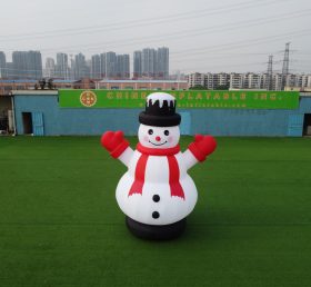 C1-166 Inflatable Giáng sinh Snowman trang trí