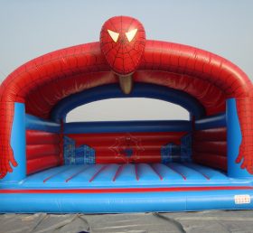 T2-1655 Spiderman siêu anh hùng Trampoline bơm hơi