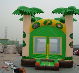 T2-2461 Jungle Theme Inflatable Trampoline