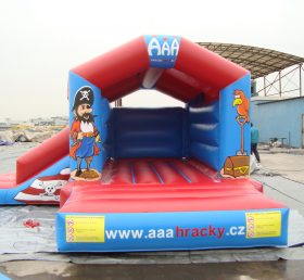 T2-2898 Cướp biển Inflatable Trampoline