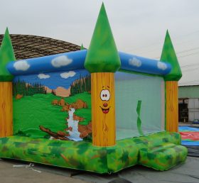 T2-2303 Jungle Theme Inflatable Trampoline