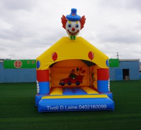 T2-2835 Thổi phồng lên Trampoline Joker Kids Theme Nhảy nhà