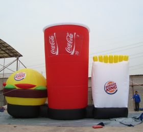 S4-232 Burger Set Quảng cáo Inflatable