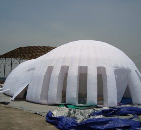 Tent1-410 Lều bơm hơi trắng khổng lồ