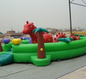 T2-2921 Khủng long Inflatable Trampoline