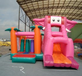 T2-2850 Phim hoạt hình Trampoline Inflatable
