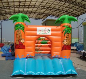 T2-2790 Jungle Theme Inflatable Trampoline