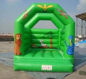 T2-2687 Jungle Theme Inflatable Trampoline