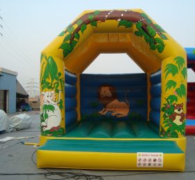T2-2688 Jungle Theme Inflatable Trampoline