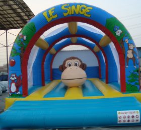 T2-2810 Khỉ Inflatable Trampoline