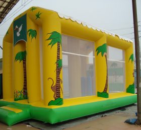 T2-2543 Jungle Theme Inflatable Trampoline