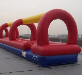 T10-125 Trượt nước màu đỏ Inflatable