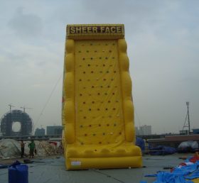 T11-240 Trò chơi thể thao bơm hơi ngoài trời Inflatable Rock Climbing Wall