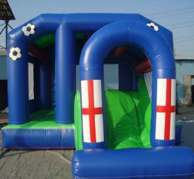 T2-2728 Bóng đá Inflatable Trampoline