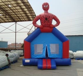 T2-2739 Spiderman siêu anh hùng Trampoline bơm hơi