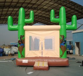 T2-2821 Tây Denim Inflatable Trampoline