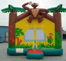 T2-1870 Jungle Theme Inflatable Trampoline