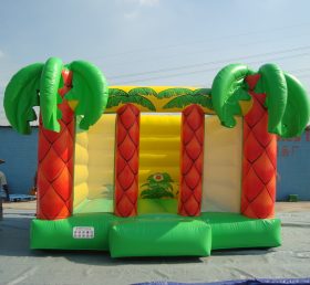 T2-1919 Jungle Theme Inflatable Trampoline