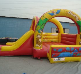 T2-2204 Khỉ Inflatable Trampoline