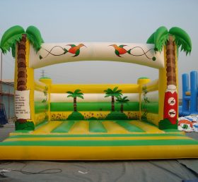 T2-403 Jungle Theme Inflatable Trampoline