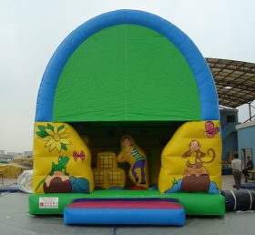 T2-2544 Jungle Theme Inflatable Trampoline