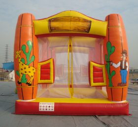 T2-435 Tây Denim Inflatable Trampoline