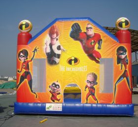 T2-555 Inflatable bouncer cho đội siêu nhân