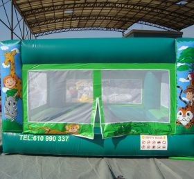 T2-565 Jungle Theme Inflatable Trampoline
