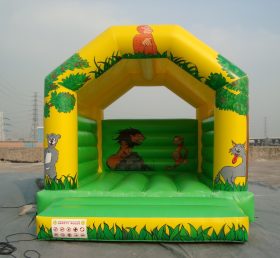 T2-2690 Jungle Theme Inflatable Trampoline