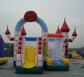 T2-2307 Inflatable Trampoline Castle Combo