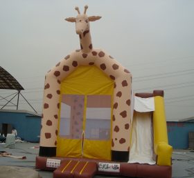 T2-2902 Giraffe Inflatable Trampoline