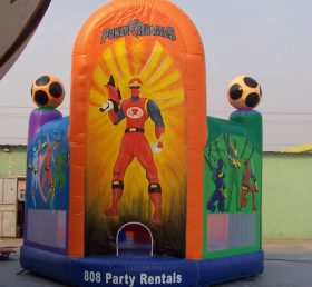 T2-2292 Power Rangers Inflatable Trampoline