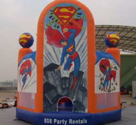 T2-2294 Siêu nhân siêu anh hùng Inflatable Trampoline
