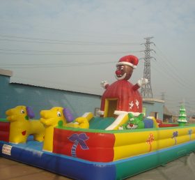 T6-167 Giant Inflatable Toy City cho Giáng sinh